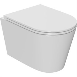 Подвесной безободковый унитаз Bauedge Bau Nimb Hurricane-2 - фото 16856354