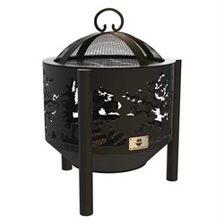 Костровая чаша FIRE-HOUSE Ch17-600деревья - фото 16858051