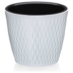 Круглое кашпо Эльфпласт Kerama - фото 16862345