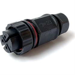 Трехполюсный водостойкий разъем TTAF Elektronik WPF-0300M20 - фото 16863230