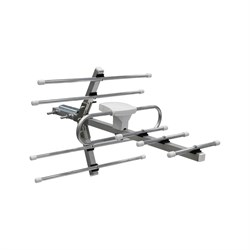 Наружная активная ТВ антенна для аналогового и цифрового ТВ DVB-T2 REXANT RX-411-1 - фото 16864580