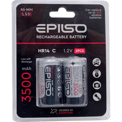 Никель-металл-гидридный аккумулятор Epilso hr14/c - фото 16864845