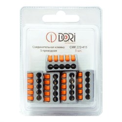 Пятипроводная соединительная клемма DORI СМК 222-415 - фото 16864855