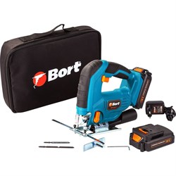 Аккумуляторный клеевой лобзик Bort BPS-18Li-Q - фото 16864995