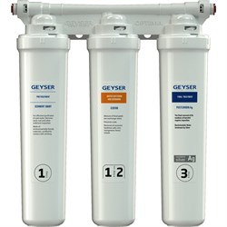 Трехступенчатый фильтр под мойку Гейзер Оптима - фото 16865623