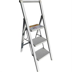 Стальная стремянка АЛЮБЭСТ DLS503W - фото 16867397