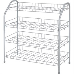 Этажерка Nika НИКА ЭТ1 ЭТ1/МС матовый серый - фото 16868039