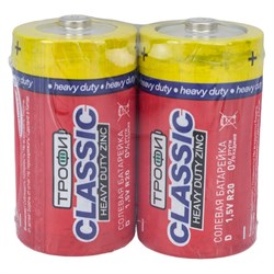 Батарейка Трофи R20-2S Классика - фото 16868411