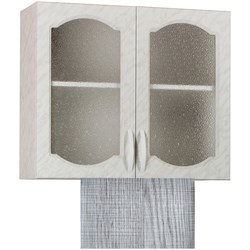 Шкаф для посуды SANTREK 60 Сакура (со стеклом) фасад МДФ - фото 16868602