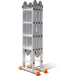 Универсальная лестница Эйфель Классик 2х4 + 2х5 - фото 16869143