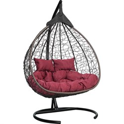 Подвесное двухместное кресло-кокон Лаура FISHT - фото 16871183