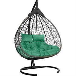 Подвесное двухместное кресло-кокон Лаура FISHT - фото 16871204