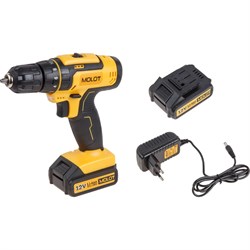 Аккумуляторная дрель-шуруповерт MOLOT MBD 1215-1 DLi - фото 16871608