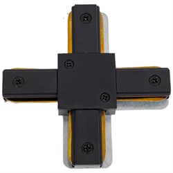 X-образный коннектор для однофазного шинопровода ЭРА TR1PAСXBK - фото 16871627