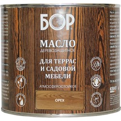 Деревозащитное масло для террас и садовой мебели БОР 4690417061488 - фото 16885102