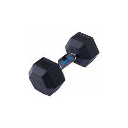 Гексагональная обрезиненная гантель Starfit DB-301 - фото 16886589