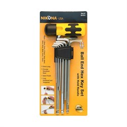 Набор шестигранных ключей NIKONA 04-914 - фото 16893057