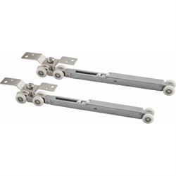 Комплект роликов для раздвижных дверей Ренц INDR 05 double soft - фото 16896367