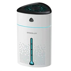 Увлажнитель воздуха ERGOLUX ELX-HUM01-C01, объем бака 1 л, 5 Вт, подсветка, белый - фото 16900711