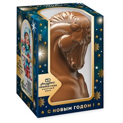 Шоколадная фигурка "Символ Года Лошадь" 100 г, в коробке, МОНЕТНЫЙ ДВОР, 156 - фото 16900820