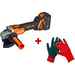 Угловая аккумуляторная шлифмашина Спец БШУ-125-18Ли/Б - фото 16907758