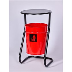 Уличная урна ПРОФМЕТСТИЛЬ 502 - фото 16918888