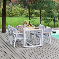 Обеденный набор садовой мебели GreenWeen SANTORINI - фото 16922488