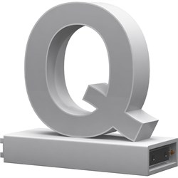 Светодиодная буква ABCMIX Q - фото 16924273