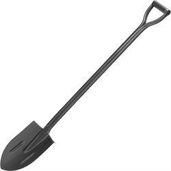 Цельнометаллическая штыковая лопата Сибртех 61472 - фото 16924620