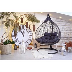 Подвесное двухместное кресло-кокон Лаура FISHT - фото 16926126