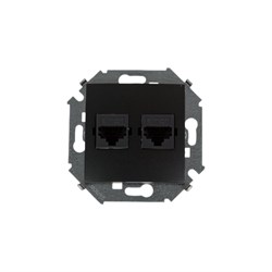 Компьютерная двойная розетка Simon 1591593-038 - фото 16927618