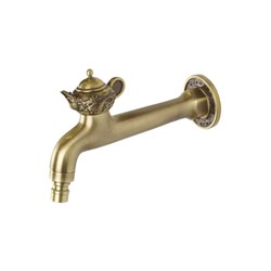 Сливной длинный кран Bronze de Luxe 13263/2 - фото 16929003