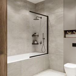 Шторка на ванну Mebelvann Slide Open 1500x900 - фото 16929995