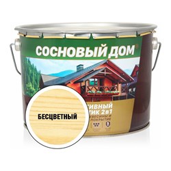 Декоративно-защитный состав для древесины ЗАО Декарт Сосновый дом - фото 16930134