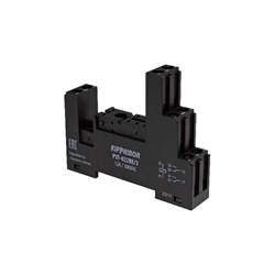Двухконтактная колодка для реле KIPPRIBOR Pyf-023be/3 mpr - фото 16932745