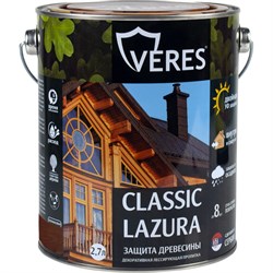Пропитка VERES Classic Lazura №4 - фото 16933515