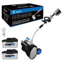 Аккумуляторный снегоуборщик DEKO ST402-6 - фото 16933631