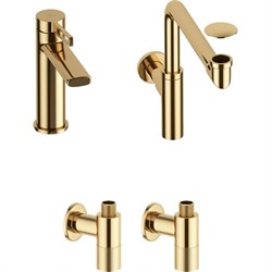 Смеситель для раковины в ванную комнату Wellsee ONCE! and forever - фото 16934713