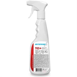 Усиленное средство очистки поверхностей в санитарных помещениях ИНТЕРХИМ 0.5 л - фото 16935139
