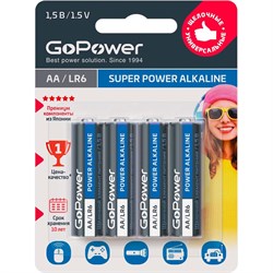 Батарейка GoPower LR6 - фото 16936273