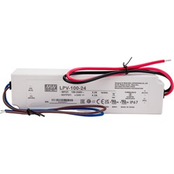 Источник питания Mean Well LPV-100-24 - фото 16936926