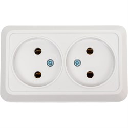 Двойная розетка TANGO 1007265 - фото 16937443