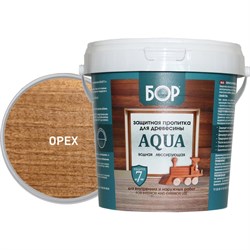Защитная пропитка для древесины БОР AQUA - фото 16938157