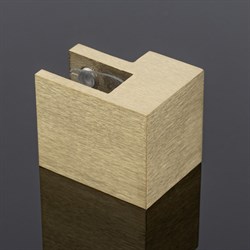 Торцевой держатель труба-стекло SERVICE PLUS D02-503BGD/sus304 - фото 16938580