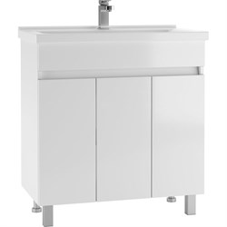 Тумба под умывальник Миранда 80 Айсберг Норма - фото 16939878