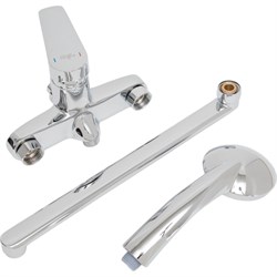 Универсальный смеситель для ванны Rossinka S35-35 - фото 16940636