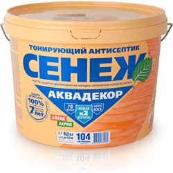Антисептик для дерева СЕНЕЖ АКВАДЕКОР - фото 16941620