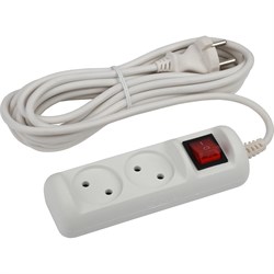 Удлинитель ЭРА U-2s-1,5m-2x1 - фото 16943308