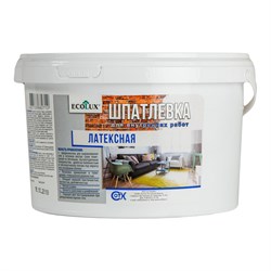 Латексная шпатлевка ECOLUX 4607133682651 - фото 16946832