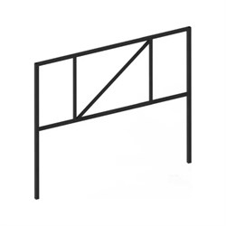 Ограждение ООО СКП База, 4 секции 80х100, 2х2 см - фото 16947418